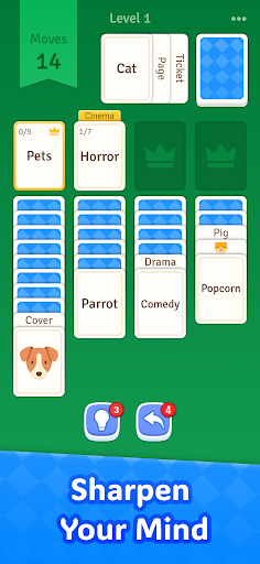 Solitaire Associations: Words